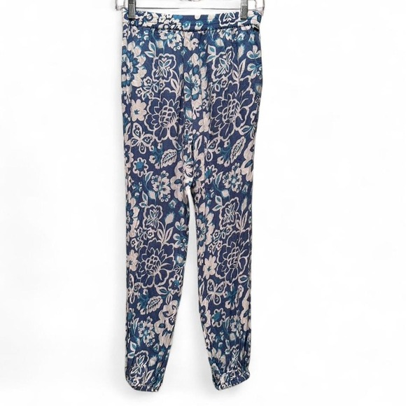 O'Neill Blue Elsie Cropped Soft Stretchy Pants Sz Small - Picture 3 of 10